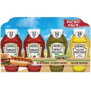 Catsup / Catsup / Relish / Mustard Set